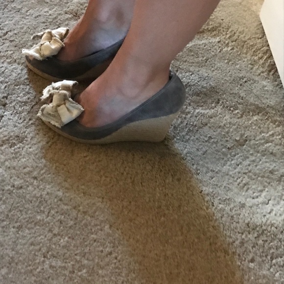 Authentic Prada Wedges- worn once - Picture 6 of 8